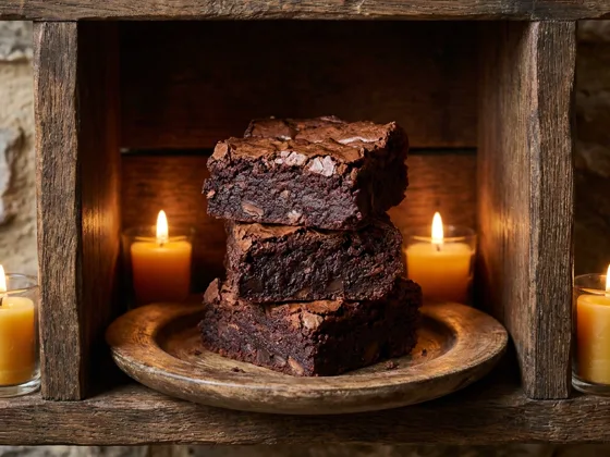 Schwarze-Bohnen-Dattel-Brownies